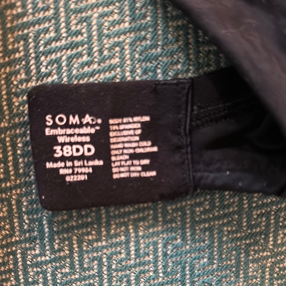 Soma Black and Tan Bras for Intimate Comfort - Picture 3 of 4